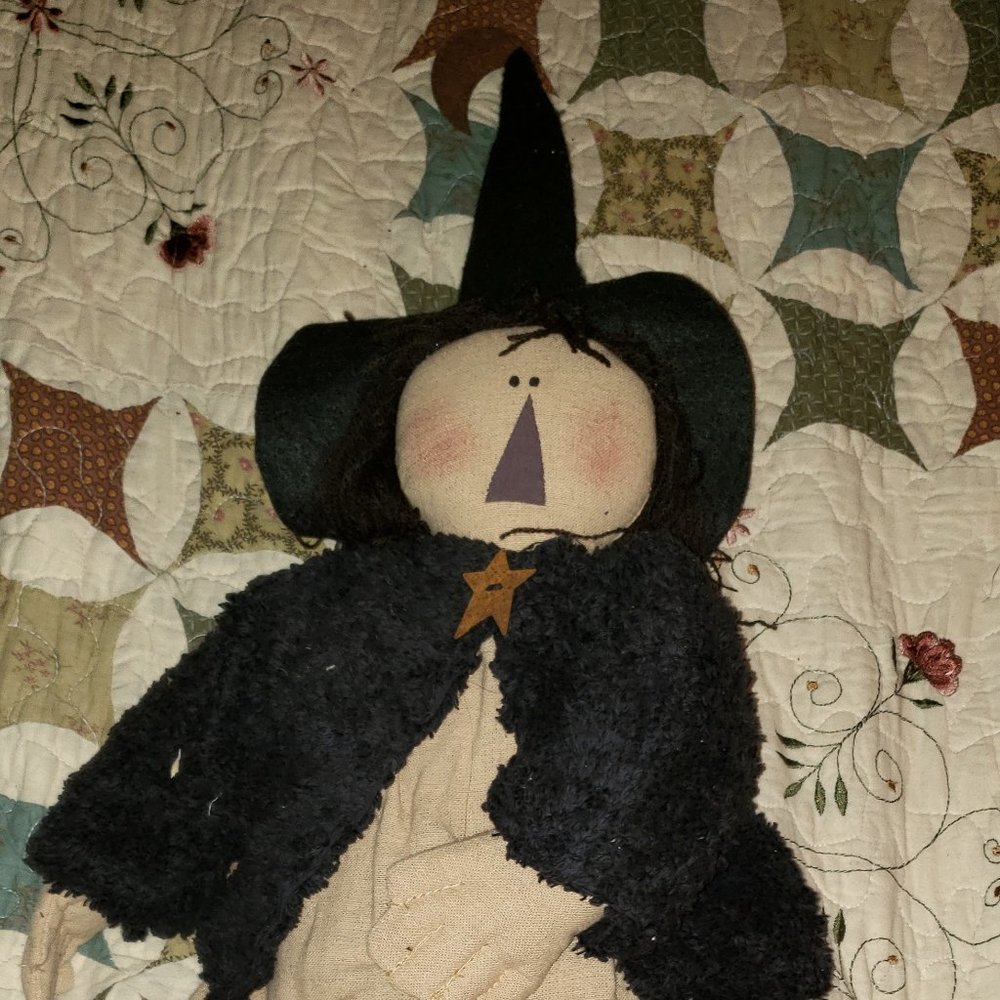 Halloween Witch Doll Decor